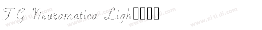 TG Neuramatica Ligh字体转换
